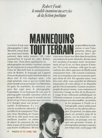Photo Magazine France, April 1980
